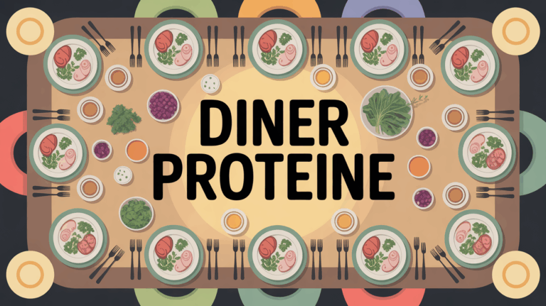 diner proteine familial assiette proteines legumes feculents