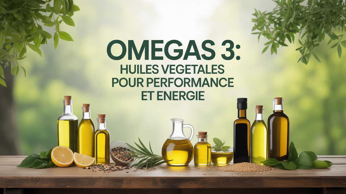 table huiles vegetales omegas 3 performance