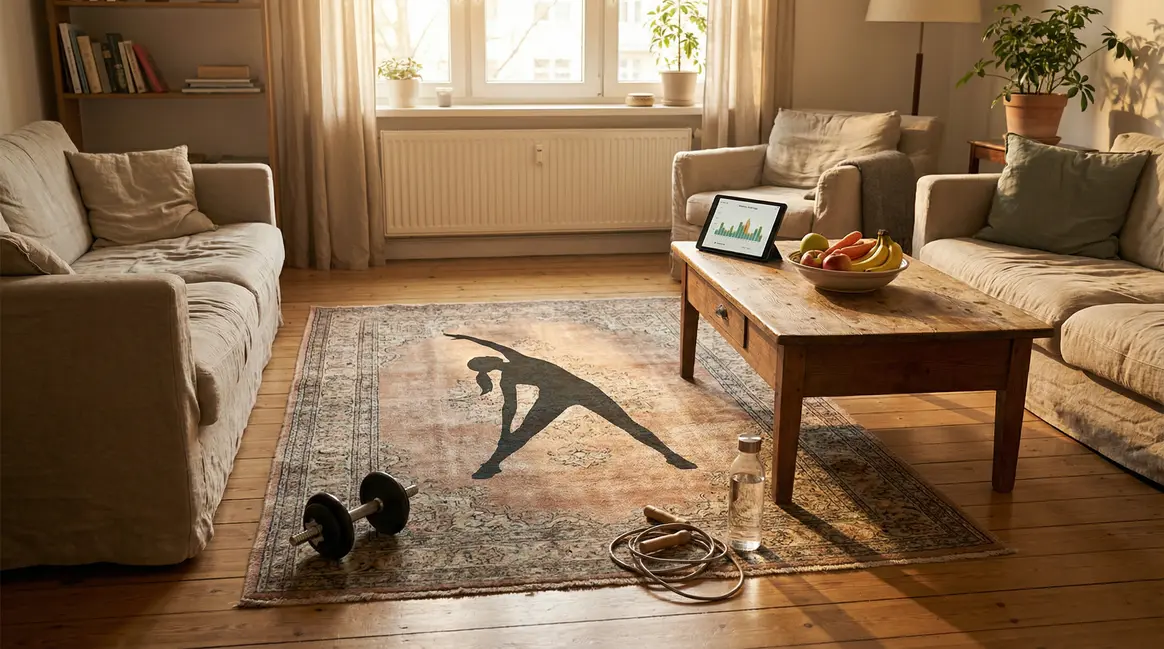 maigrir à la maison exercice santé salon