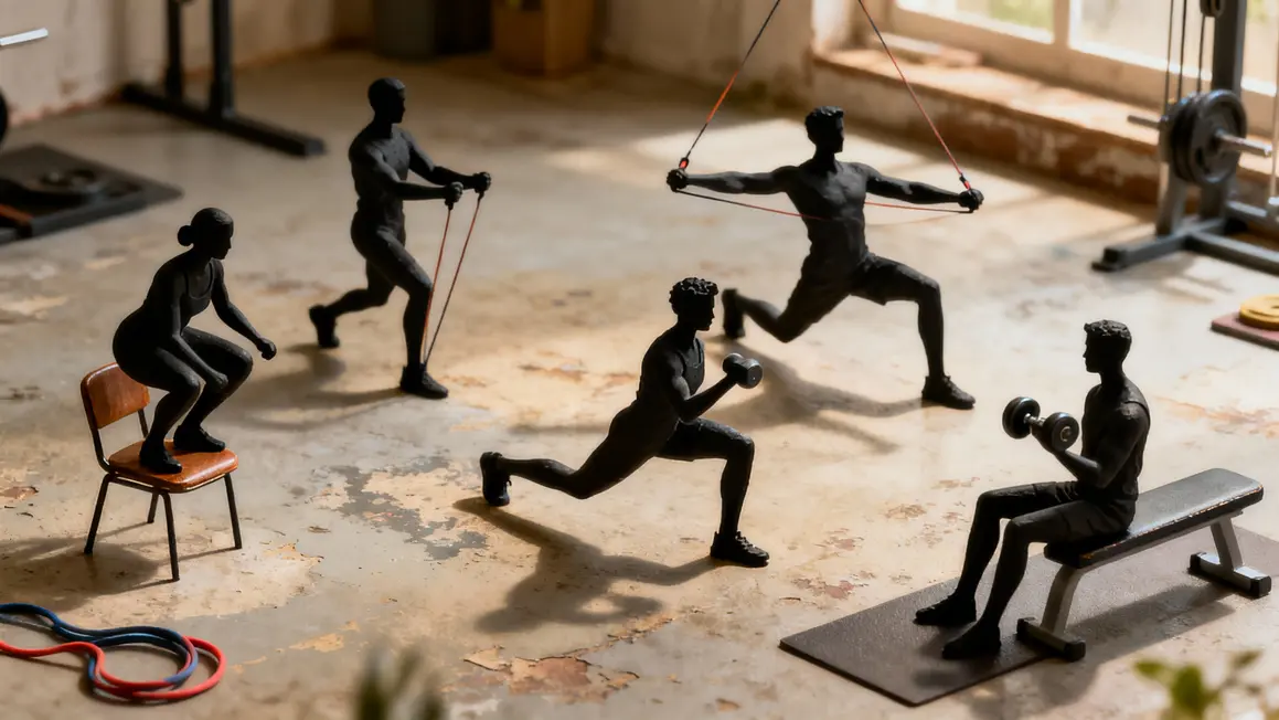 tableau exercices musculation femme après 45 ans