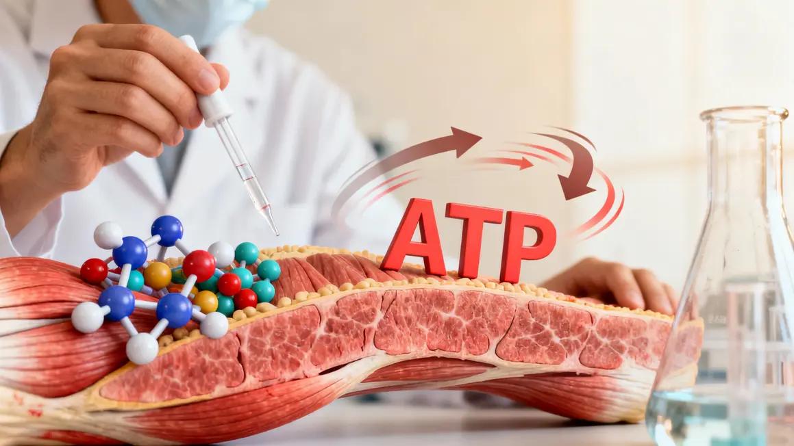 schéma créatine transformation atp muscle