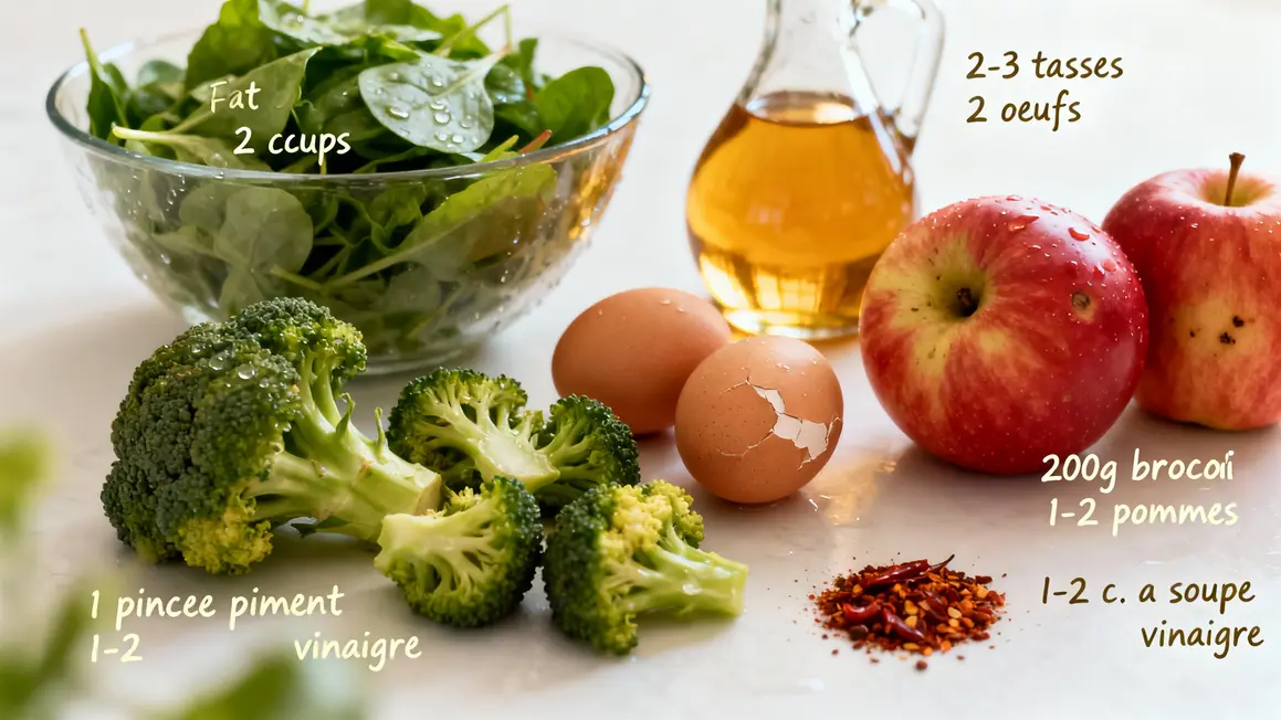 aliments brûle-graisse naturels avec portions