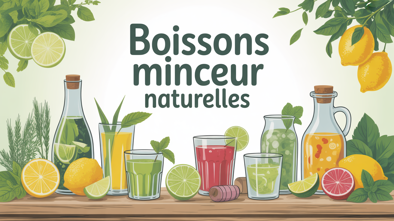 Table boissons minceur naturelles ingrédients