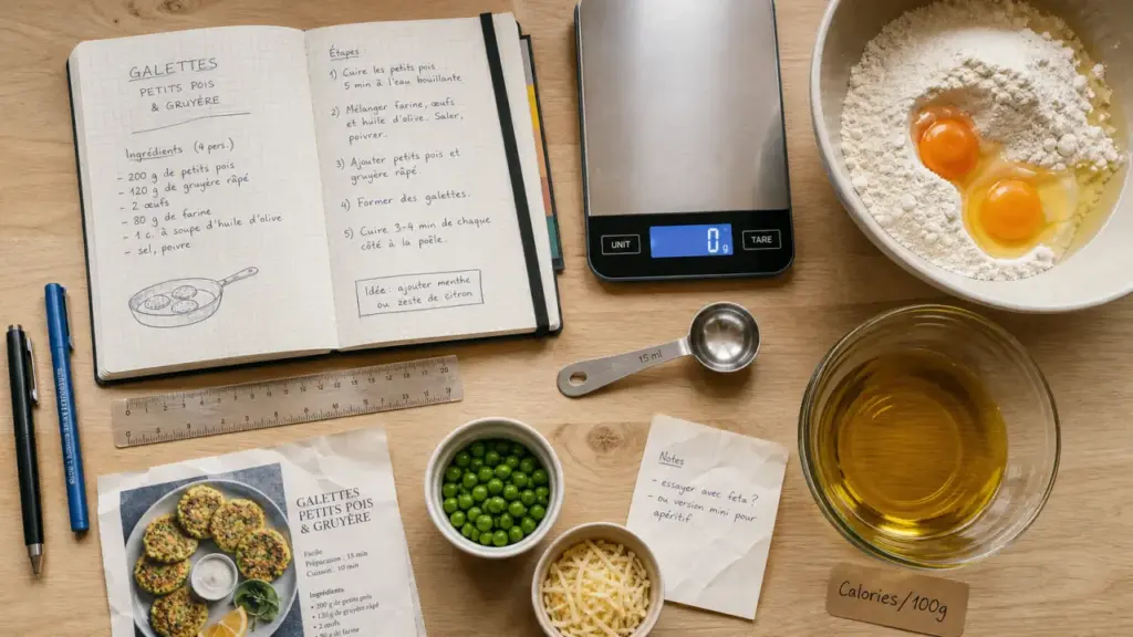 Calculer les calories d une recette maison : portions et cuisson