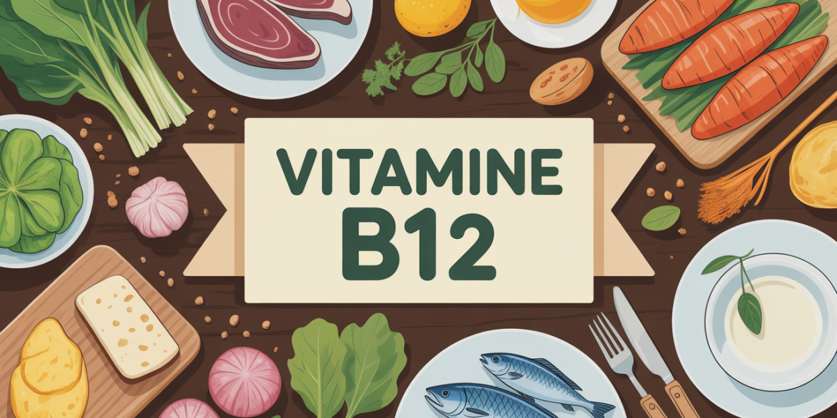 Table cuisine aliments riches vitamine B12 foie palourdes poissons