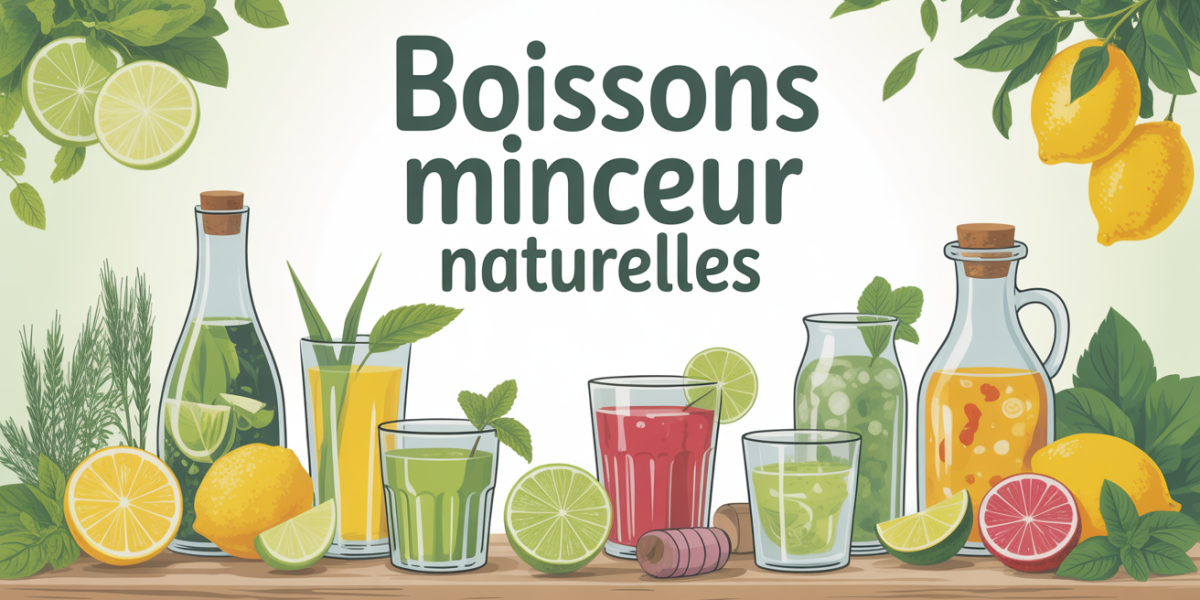 Table boissons minceur naturelles ingrédients