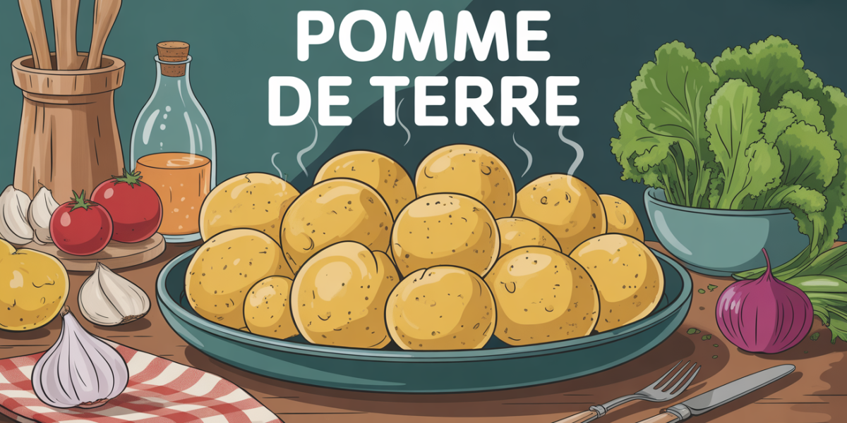 Assiette de pommes de terre vapeur et légumes pour une alimentation sportive
