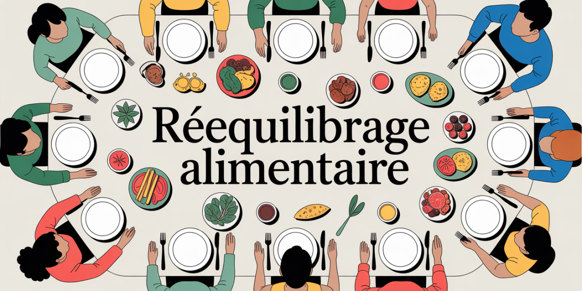 reequilibrage alimentaire repas convivial perte de poids